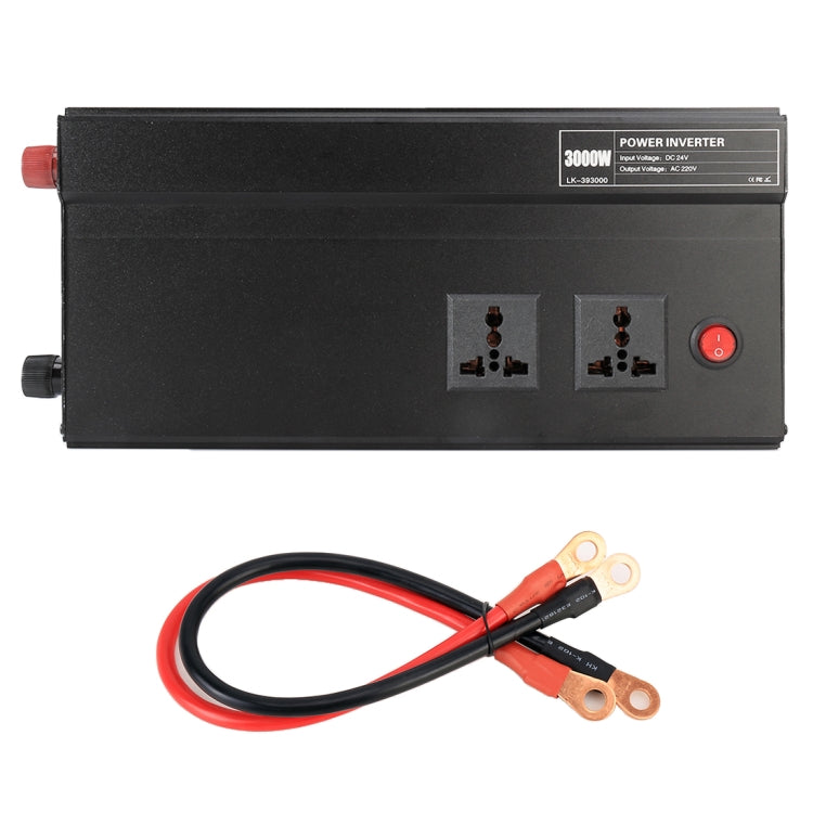 3000W DC 24V to AC 220V Car Multi-functional Sine Wave Power Inverter, Random Color Delivery, 3000W(Sine Wave) 3000W DC 24V to AC 220V Car Multi-functional Sine Wave Power Inverter, Random Color Delivery, 3000W(Sine Wave)